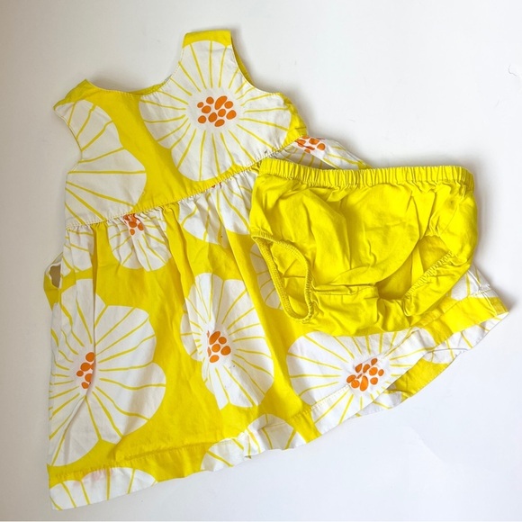 Carter’s Yellow Floral Sleeveless Dress for Baby - Picture 1 of 3